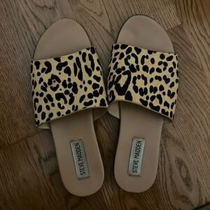 Steve Madden Leopard Sandals